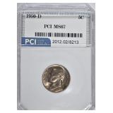 1950-D JEFFERSON NICKEL PCI SUPERB GEM BU 1950-D JEFFERSON NICKEL PCI SUPERB GEM BU