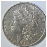 1886-O MORGAN DOLLAR AU