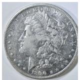 1890-O MORGAN DOLLAR CH AU