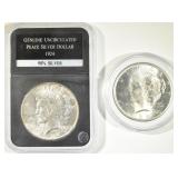1924,25 PEACE DOLLARS BU 1924,25 PEACE DOLLARS BU