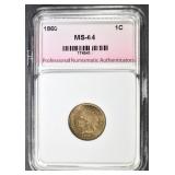 1860 INDIAN CENT, CH/ GEM BU 1860 INDIAN CENT, CH/ GEM BU