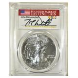 2020-(S)  SILVER EAGLE PCGS MS-70 EMERG ISSUE