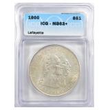 1900 LAFAYETTE COMMEM HALF DOLLAR ICG MS 63+ 1900 LAFAYETTE COMMEM HALF DOLLAR ICG MS 63+