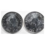(2) 2022 BRITANNIA 1OZ .999 SILVER ROUND (2) 2022 BRITANNIA 1OZ .999 SILVER ROUND
