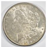 1897-O MORGAN DOLLAR, AU/BU 1897-O MORGAN DOLLAR, AU/BU