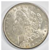 1897-O MORGAN DOLLAR, AU/BU