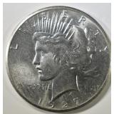 1927 PEACE DOLLAR CH BU