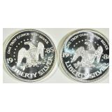 1984,85 A-MARK .999 SILVER TROY 1OZ ROUNDS