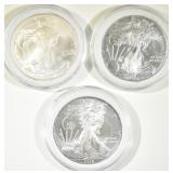 2007,10,17 AMERICAN SILVER EAGLES 2007,10,17 AMERICAN SILVER EAGLES