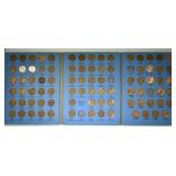 LINCOLN COLLECTION BOOK #2  W/ 80 COINS