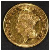 1878 $3 GOLD BU 1878 $3 GOLD BU