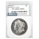 1879-CC MORGAN DOLLAR PCI GEM PROOF DMPL 1879-CC MORGAN DOLLAR PCI GEM PROOF DMPL