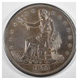 1873-CC TRADE DOLLAR CH UNC 1873-CC TRADE DOLLAR CH UNC