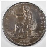 1873-CC TRADE DOLLAR CH UNC