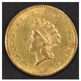 1854 GOLD $1 TYPE 2 AU 1854 GOLD $1 TYPE 2 AU