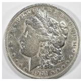 1901 MORGAN DOLLAR XF/AU REV SCRATCH