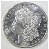 1890-O MORGAN DOLLAR CH BU SEMI PL 1890-O MORGAN DOLLAR CH BU SEMI PL