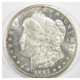1887-S MORGAN DOLLAR CH BU 1887-S MORGAN DOLLAR CH BU