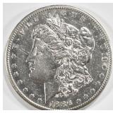 1886-S MORGAN DOLLAR AU