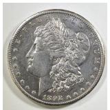 1892-CC MORGAN DOLLAR AU/BU