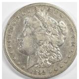 1892-S MORGAN DOLLAR VF