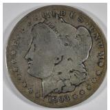 1893-S MORGAN DOLLAR, VG