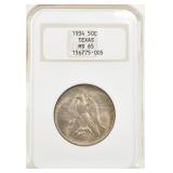 1934 TEXAS COMMEM HALF DOLLAR NGC MS 65 1934 TEXAS COMMEM HALF DOLLAR NGC MS 65