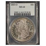 1883-O MORGAN DOLLAR COMPUGRADE CH/GEM BU 1883-O MORGAN DOLLAR COMPUGRADE CH/GEM BU