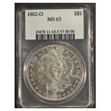 1882-O MORGAN DOLLAR COMPUGRADE CH BU