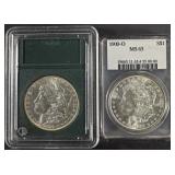 COLLECTORS LOT MORGAN DOLLARS COLLECTORS LOT MORGAN DOLLARS