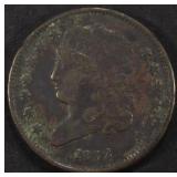 1832 CLASSIC HEAD HALF CENT VF