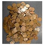 (500) MIXED DATES WHEAT CENTS (500) MIXED DATES WHEAT CENTS