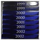 (2) 1999-2002 US PROOF SETS (2) 1999-2002 US PROOF SETS