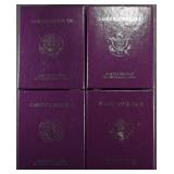 (2) 1992 & (2) 1993 PROOF ASE BOXES W/ COA (2) 1992 & (2) 1993 PROOF ASE BOXES W/ COA