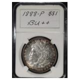 1888 MORGAN DOLLAR BU 1888 MORGAN DOLLAR BU