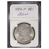 1889 MORGAN DOLLAR BU 1889 MORGAN DOLLAR BU