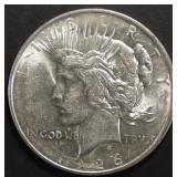1926-D PEACE DOLLAR CH AU 1926-D PEACE DOLLAR CH AU