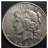 1935-S PEACE DOLLAR XF/AU