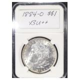 1884-O MORGAN DOLLAR BU