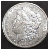 1883-S MORGAN DOLLAR AU