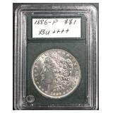 1886 MORGAN DOLLAR BU 1886 MORGAN DOLLAR BU