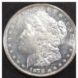 1878-S MORGAN DOLLAR CH BU PROOF LIKE 1878-S MORGAN DOLLAR CH BU PROOF LIKE