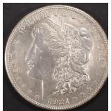 1921-S MORGAN DOLLAR BU CLEANED 1921-S MORGAN DOLLAR BU CLEANED