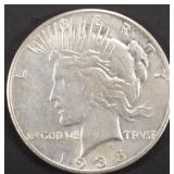 1935-S PEACE DOLLAR XF