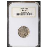 1937-S BUFFALO NICKEL NGC MS66 1937-S BUFFALO NICKEL NGC MS66
