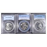 COLLECTORS LOT FRANKLIN HALF DOLLARS COLLECTORS LOT FRANKLIN HALF DOLLARS
