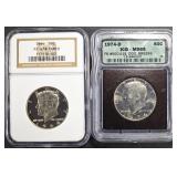COLLECTORS LOT KENNEDY HALF DOLLARS COLLECTORS LOT KENNEDY HALF DOLLARS