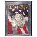 1884 MORGAN DOLLAR  BU