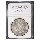 1885-O MORGAN DOLLAR BU 1885-O MORGAN DOLLAR BU