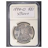 1884-O MORGAN DOLLAR BU 1884-O MORGAN DOLLAR BU